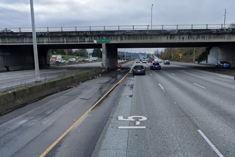 I-5 Wreck Near NE 50th Turns Seattle Morning Commute Into A Crawl