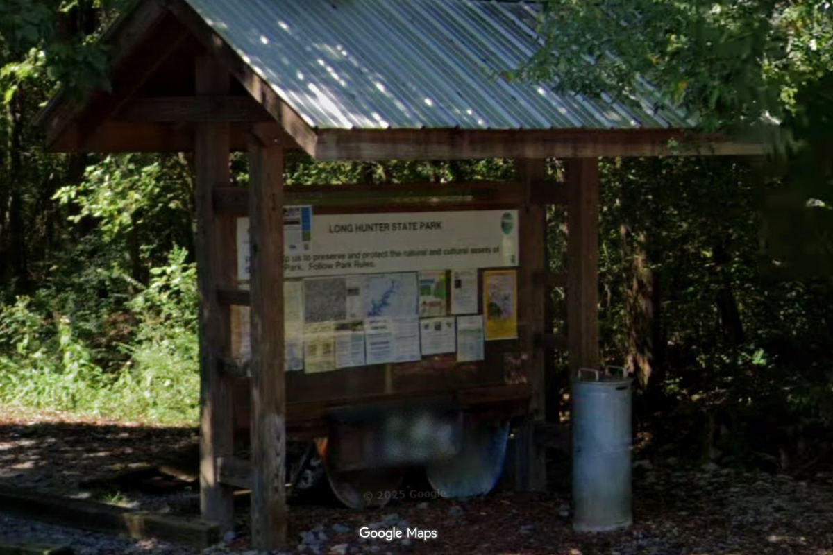 Illegal Dumping Near Long Hunter State Park