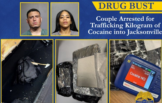 Jacksonville Couple Arrested With Kilo Of Cocaine Hidden In Car