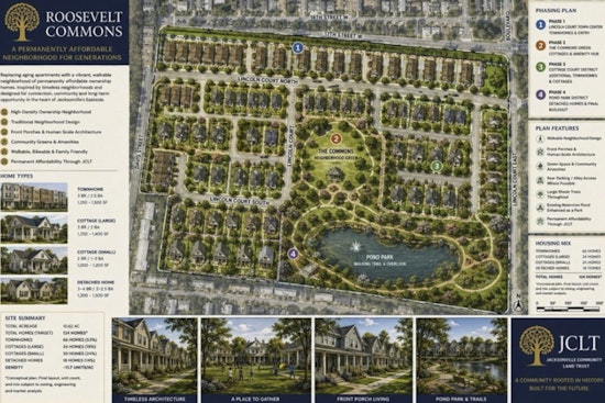 Jacksonville Land Trust Plans 124-Unit Brentwood Community With Permanent Affordability