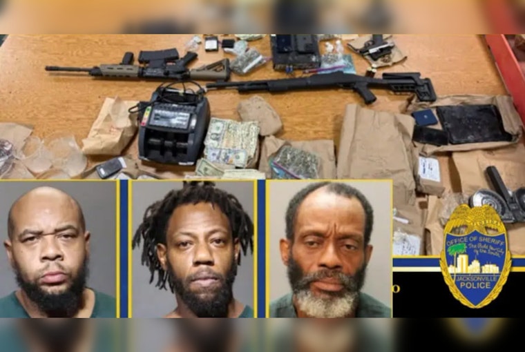 Jacksonville Raid Nets 'Fat Travis' and Two Others