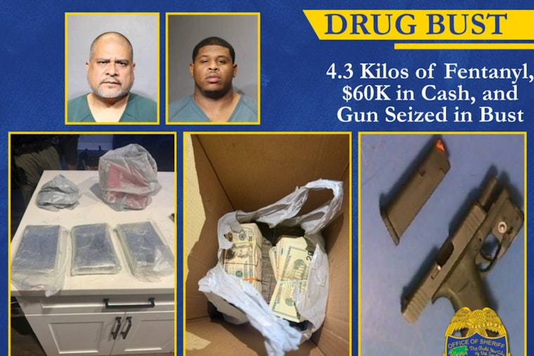 Jax Cops Seize 4 Kilos Of Fentanyl In Apartment Raid, Snare Chicago Suspect