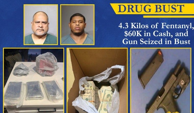Jax Cops Seize 4 Kilos Of Fentanyl In Apartment Raid, Snare Chicago Suspect