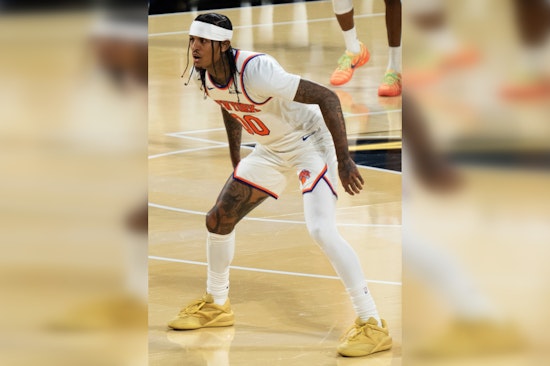 Jordan Clarkson Held Back As Travis Scott Club Chaos Erupts In Noho