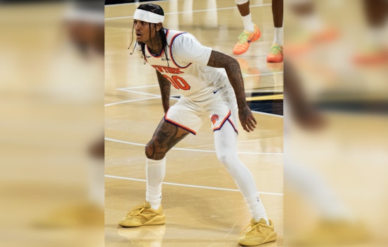 Jordan Clarkson Held Back As Travis Scott Club Chaos Erupts In Noho