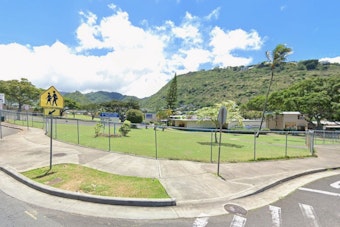 Kaimuki Blaze Erupts in Empty Jarrett Middle School Building