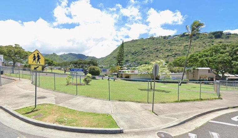 Kaimuki Blaze Erupts in Empty Jarrett Middle School Building