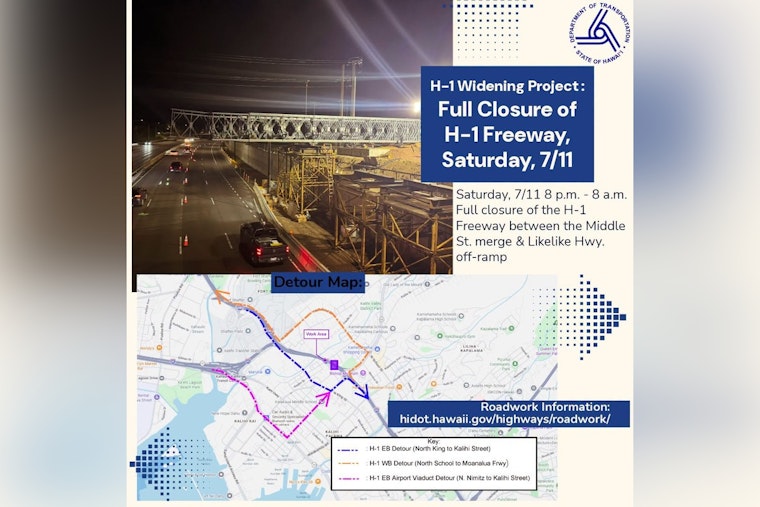 Kalihi’s New H-1 Lifeline: Pedestrian Bridge Finally Set To Open Next August