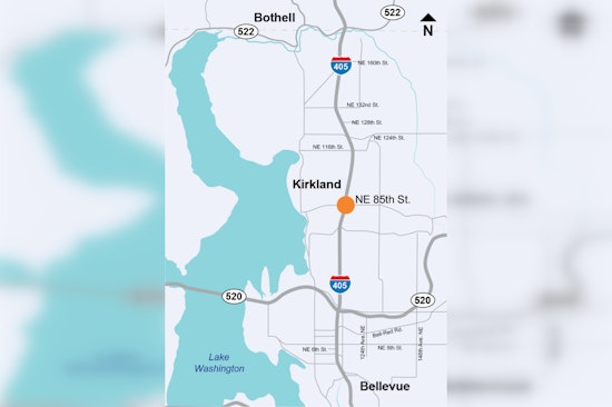 Kirkland’s Triple-Decker Freeway Hub Rises As Stride BRT Nears I-405