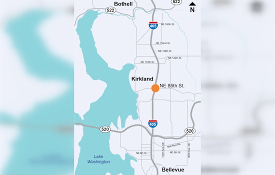 Kirkland’s Triple-Decker Freeway Hub Rises As Stride BRT Nears I-405