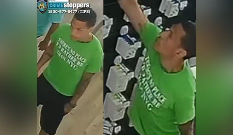 Knife-Wielding Crook Holds Up Bronx Wireless Shop On White Plains Road