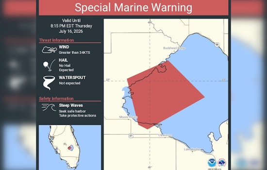 Lake Okeechobee Storm Warning Sends Boaters Racing for Shore