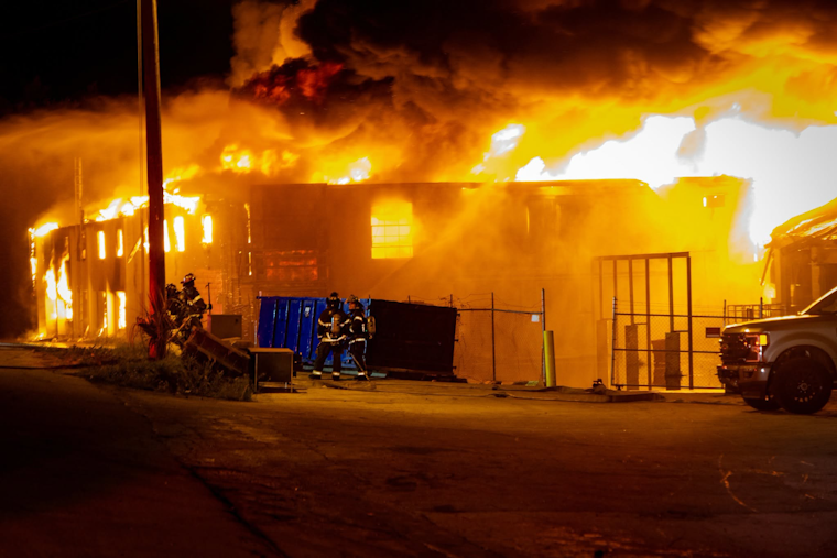 Lake Weir Inferno: Third-Alarm Factory Fire Rocks Weirsdale Before Dawn