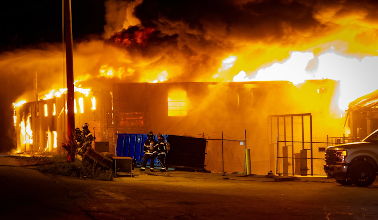 Lake Weir Inferno: Third-Alarm Factory Fire Rocks Weirsdale Before Dawn