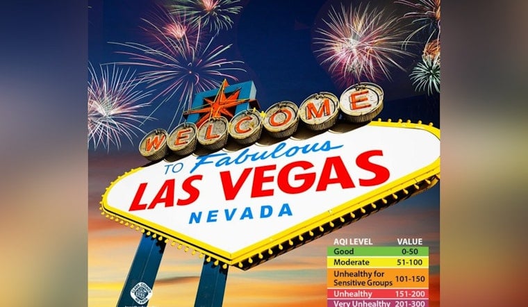 Las Vegas Holiday Revelers Warned As July 4 Fireworks Threaten Smoky Skies