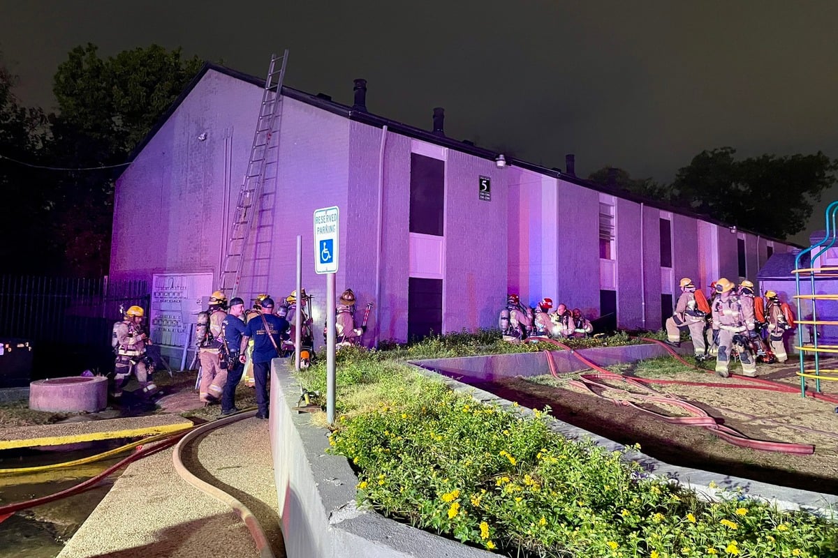 Late-Night Blaze Empties Chase Village Building In North Austin