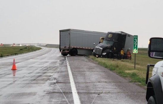Leaking Gas Semi Brings I-70 To A Screeching Halt Near Limon