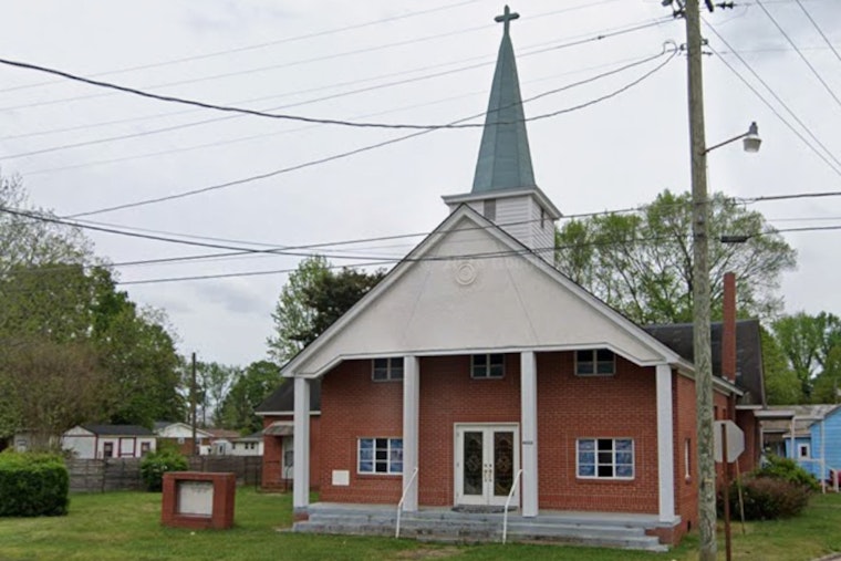 Leaning Farmville Church Tower Crumbles, Triggers Two-Block Gas Scare