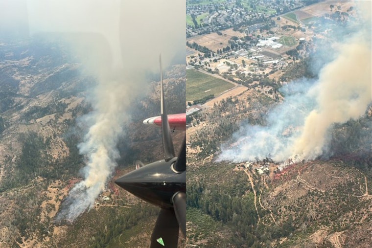 Ledson Fire Erupts Along Santa Rosa’s Hwy 12, Forcing Evacuations