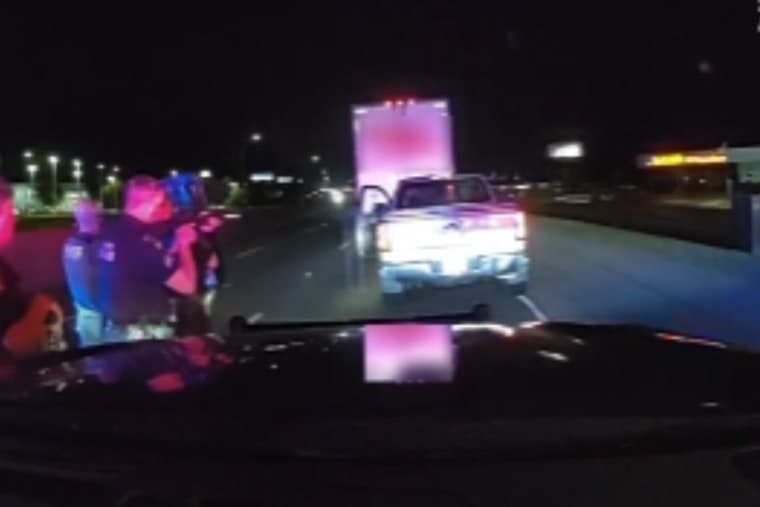 Lewisville Cops Box In Alleged Drunk Driver After Wild I-35E Weave