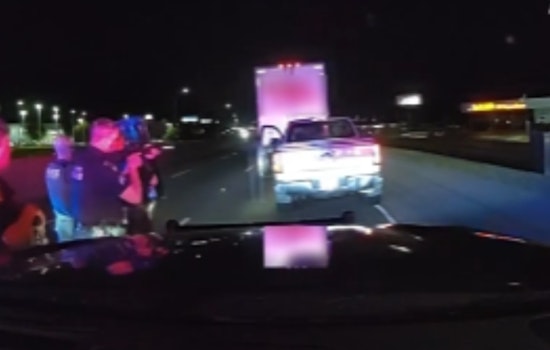 Lewisville Cops Box In Alleged Drunk Driver After Wild I-35E Weave