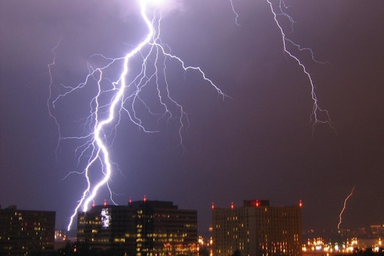Lightning Strike Blows Up Oil Tank, Rattles Tiny Little, Oklahoma