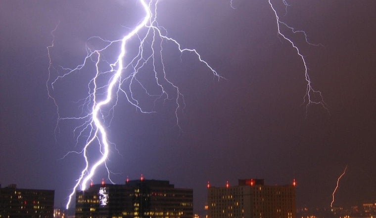 Lightning Strike Blows Up Oil Tank, Rattles Tiny Little, Oklahoma