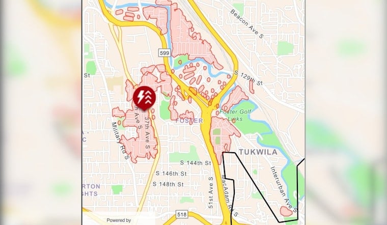 Lights Out In Allentown As Tukwila Wakes To A Power Shock