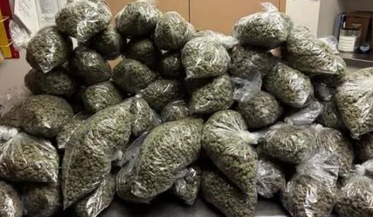 Livermore Cops Bust Armed Road-Rage Suspect, Then Reel In 80-Pound Pot Haul