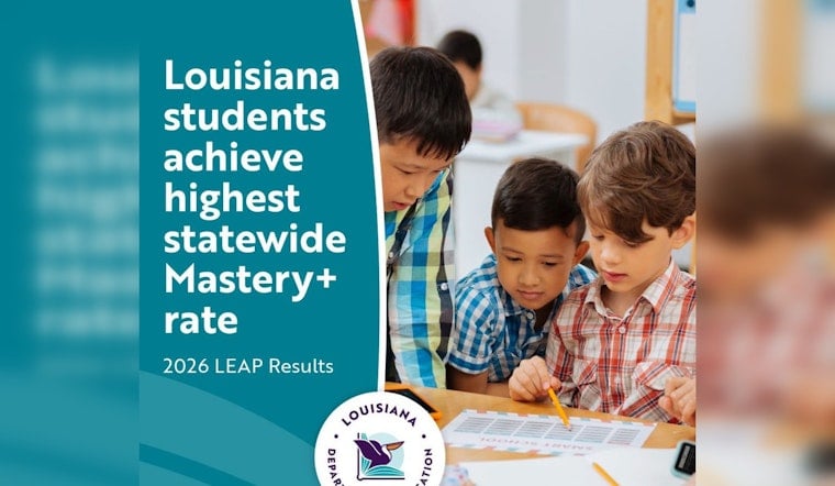 Louisiana Students Set LEAP Record As Mastery Rate Climbs To 36 Percent