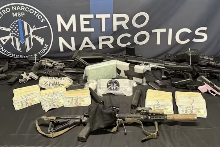 Macomb Drug Squad Hits Detroit House, Grabs Fentanyl, Meth And Hot Guns