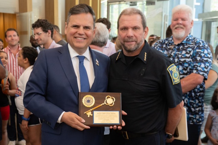 Malden Bids Emotional Farewell to Longtime Top Cop Glenn Cronin