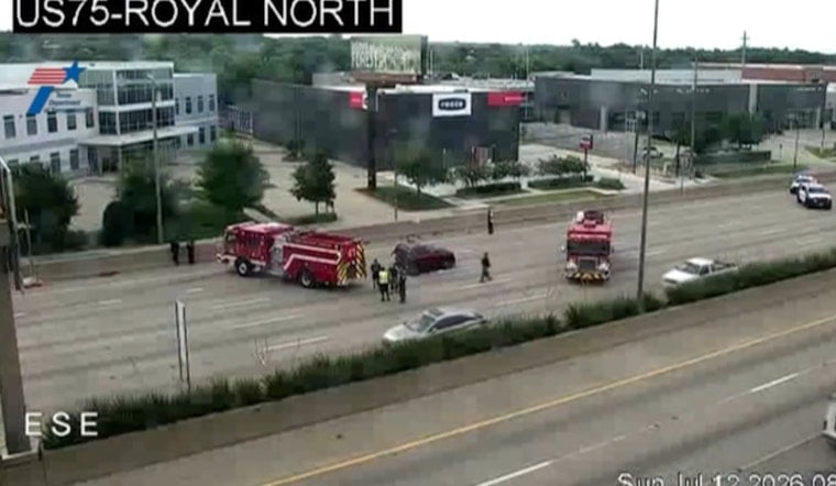 Man Crushed Between Cars On US-75 As North Dallas Commute Turns Tragic