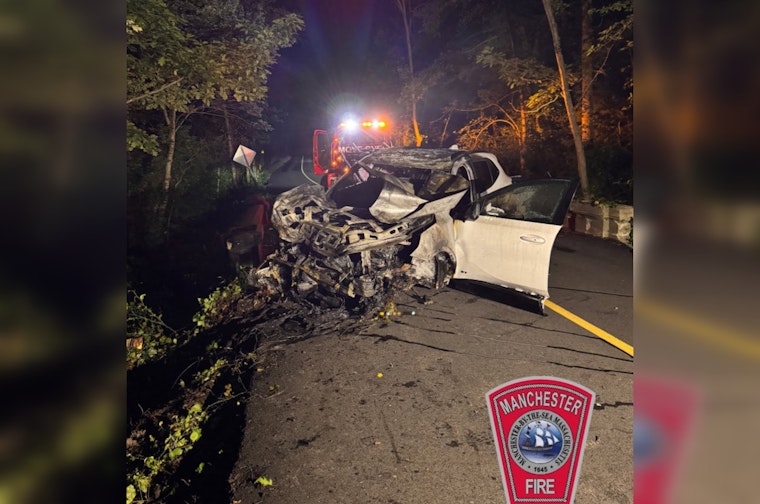 Manchester Crash Sends One Patient To Trauma Center After Vehicle Fire