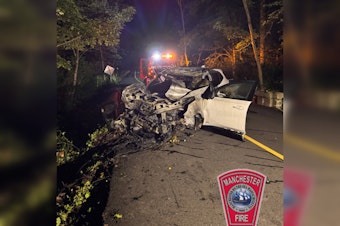 Manchester Crash Sends One Patient To Trauma Center After Vehicle Fire