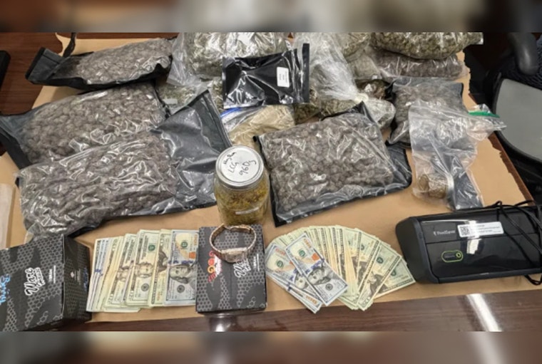 Maple Street Bust: Deputies Say Durham Man Sat On 16 Pounds Of Weed