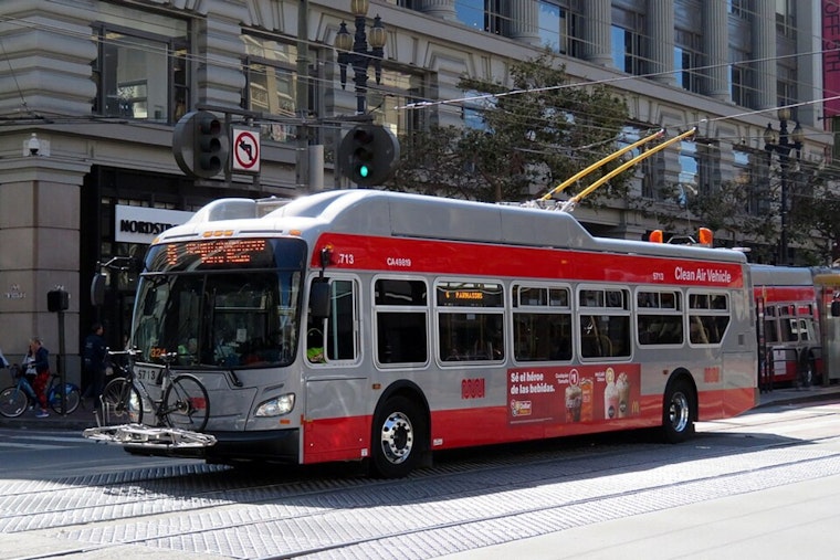 Market Street Muni Meltdown Shoves Riders Onto Buses as BART Bails Them Out