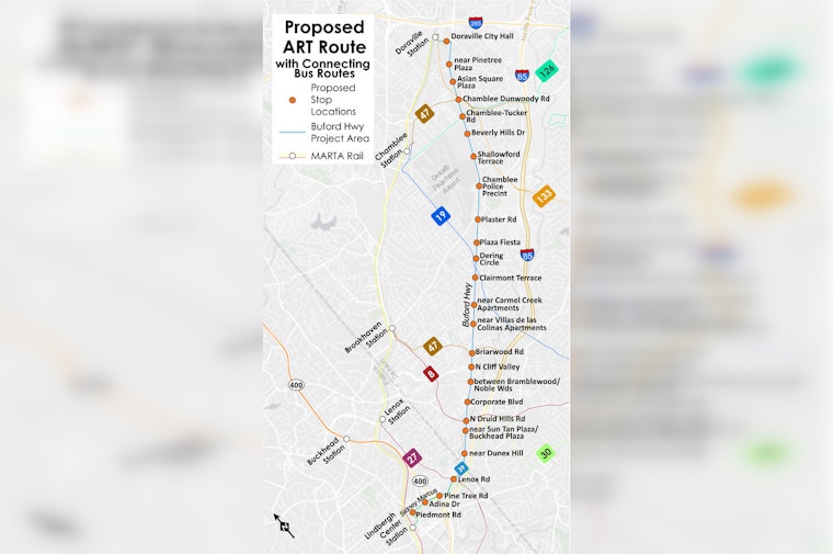 MARTA Hands Buford Highway Makeover To HNTB In $4.7M Transit Shakeup