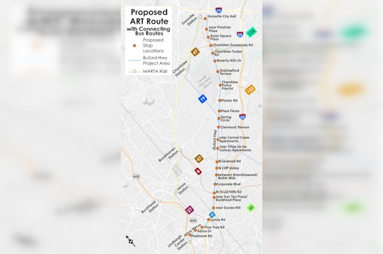 MARTA Hands Buford Highway Makeover To HNTB In $4.7M Transit Shakeup