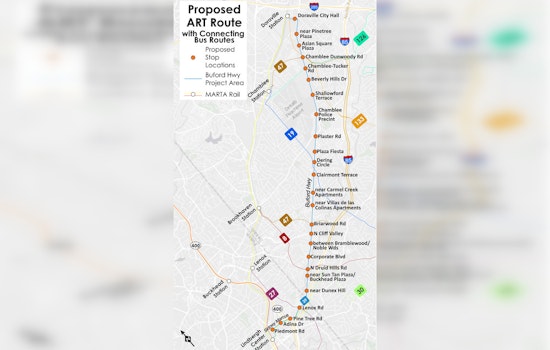 MARTA Hands Buford Highway Makeover To HNTB In $4.7M Transit Shakeup