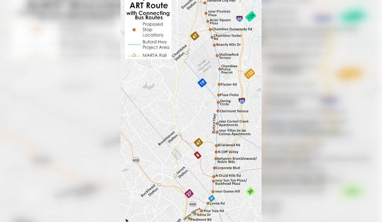 MARTA Hands Buford Highway Makeover To HNTB In $4.7M Transit Shakeup