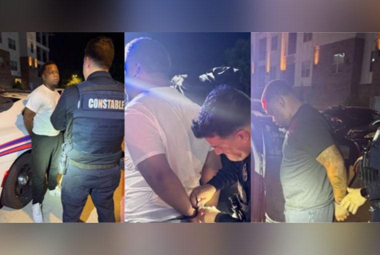 Masked Trio Busted On Holzwarth Road, Precinct 4 Says
