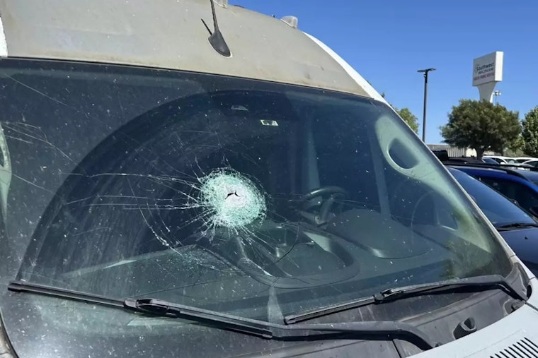 Metal Missile Blasts Through Van, Pregnant Temecula Driver Survives I-15 Scare