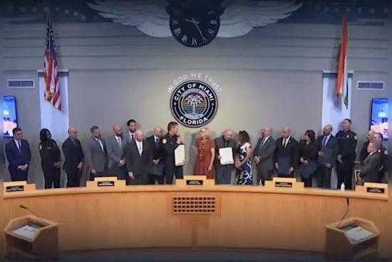 Miami Cops Score City Hall Salute After Online Child Crimes Crackdown Nabs 30