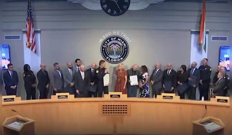 Miami Cops Score City Hall Salute After Online Child Crimes Crackdown Nabs 30