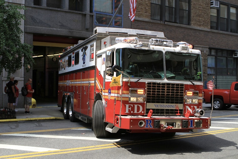 Midnight Blaze Rocks Castle Hill Block as FDNY Tackles Second Alarm