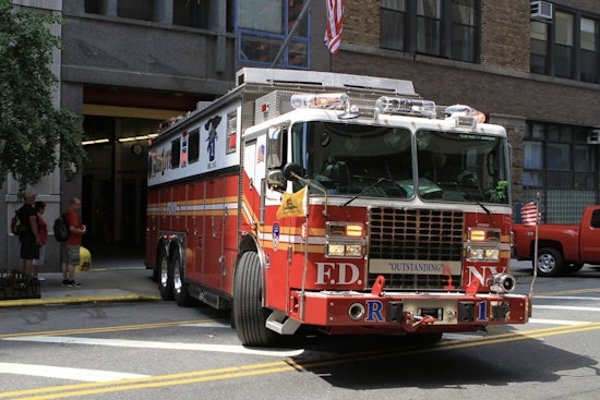Midnight Blaze Rocks Castle Hill Block as FDNY Tackles Second Alarm