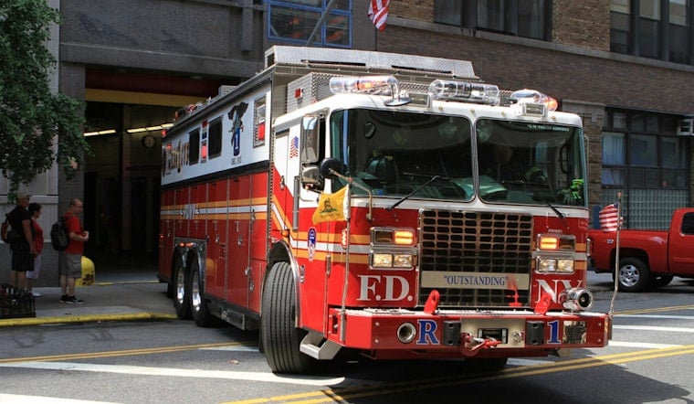 Midnight Mayhem As Rescue Rig Slams Into West Haverstraw Apartment
