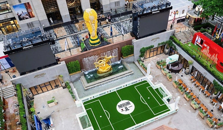 Midtown Goes Full Soccer as Rockefeller Center Becomes World Cup Ground Zero