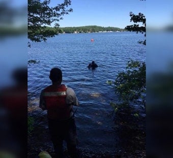 Milford Quarry Water Search After Reported Drowning